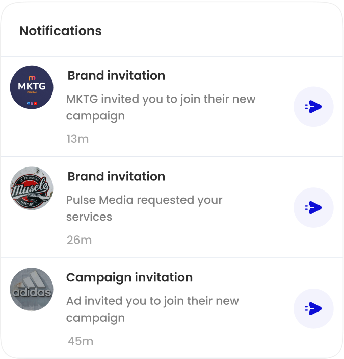 Step 3 - Get Hired by Brands